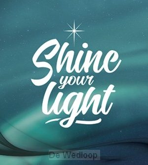 Wk kerst shine your light
