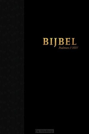 Bijbel HSV met psalmen hardcover zwart