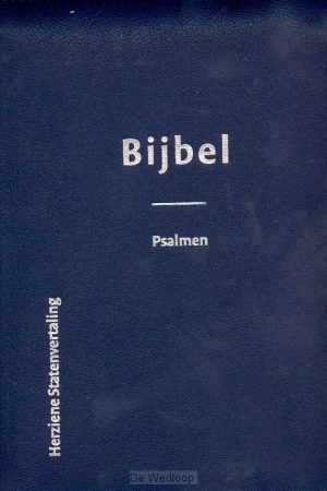 Bijbel met Psalmen luxe leer (HSV) – 8,5×12,5 cm