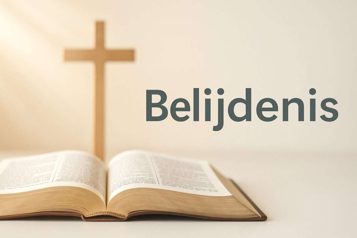Je bekijkt nu Belijdenis doen – Je geloof uitspreken en vieren